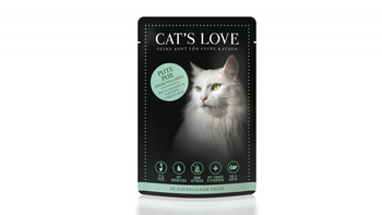 CAT'S LOVE Pute - indyk w naturalnej galaretce (85g)