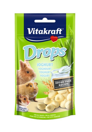 VITAKRAFT DROPSY KRÓLIK JOGURT 75g /9