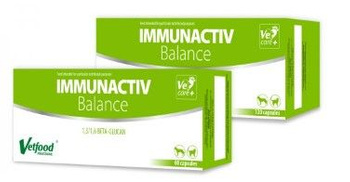 Vetfood Immunactiv Balance 120 kapsułek