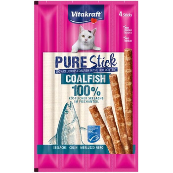 VITAKRAFT KOT PURE STICKS CZARNIAK MSC    4x5g