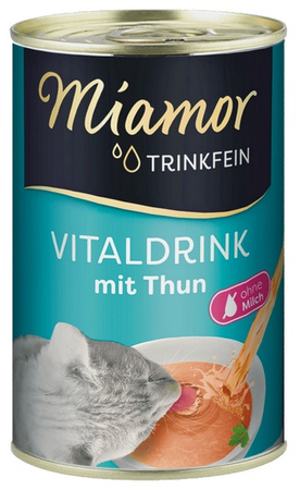 MIAMOR KOT VITALDRINK Z TUŃCZYKIEM 135ml  /24