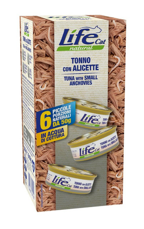 LIFE CAT MULTIBOX pusz. 6x50g             TUNA+ANCHOVIES