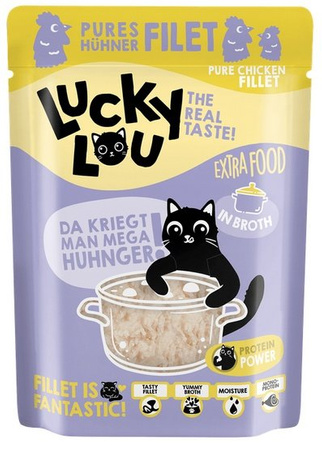 Lucky Lou Extrafood Kurczak w bulionie saszetka 70g