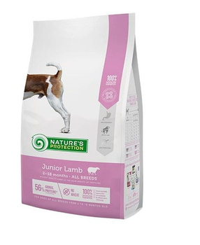 NATURES PROTECTION PIES 7,5kg JUNIOR      LAMB ALL BREEDS