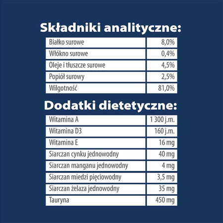 Karma mokra dla kota TEO bogata w drób 415 g