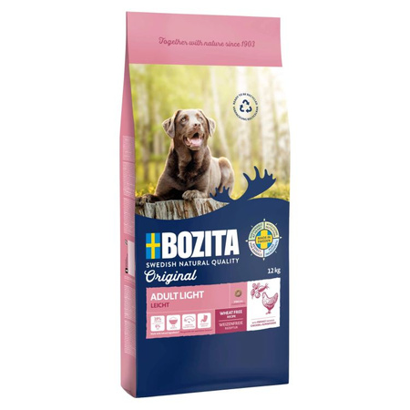 BOZITA Original Adult Light - sucha karma dla psa 12kg