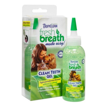 TROPICLEAN FRESH BREATH CLEAN TEETH GEL 118ml