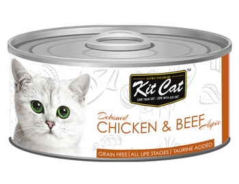 Kit Cat Deboned Chicken  Beef 80g x 24szt