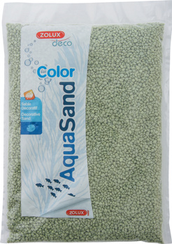 ZOLUX Żwirek do akwarium Aquasand Color zieleń lipowa 1 kg