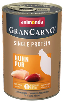 Animonda GranCarno Single Protein Kurczak puszka 400g