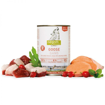 ISEGRIM PIES pusz.400g ADULT GOOSE /6