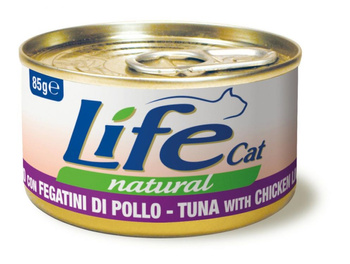 LIFE CAT pusz.85g TUNA + CHICKEN LIVER /24