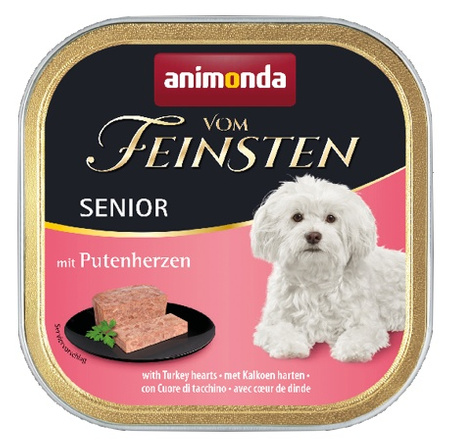 Animonda vom Feinsten Dog Senior Serca indyka 150g