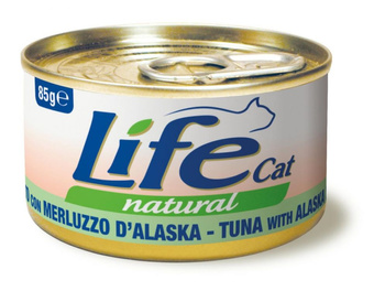 LIFE CAT pusz.85g TUNA + ALASKA POLLOK MINTAJ /24