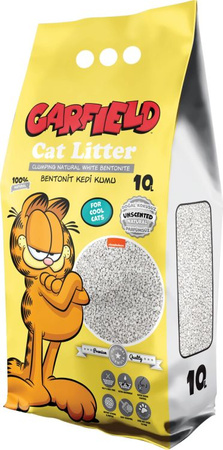 Garfield Garfield, żwirek bentonit dla kota, naturalny 10L