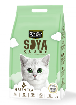 KIT CAT ŻWIREK ECO SOYACLUMP GREEN TEA 7L 2,5KG