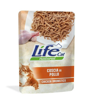 LIFE CAT sasz.70g CHICKEN DRUMSTICK + CARRORTS /30