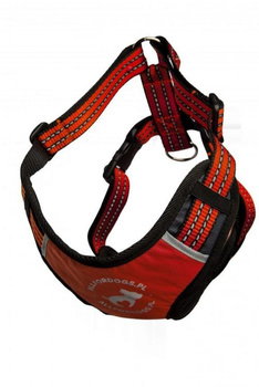 ALL FOR DOGS SZELKI SPORTOWE S CZERWONE 45-80cm