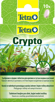 TETRA Crypto 10 Tab.nawóz do roślin w akwarium, zdrowy,szybki wzrost