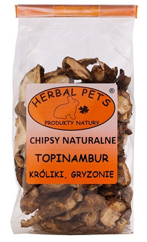 HERBAL PETS CHIPSY TOPINAMBUR 75g /10           LOK.17