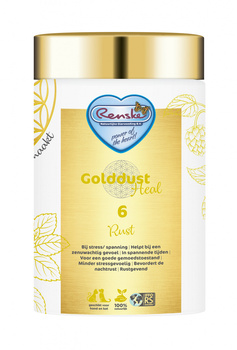 RENSKE GOLDDUST HEAL 6 – odpoczynek – łagodzi napięcia nerwowe, zwiększa odporność na stres, poprawia jakość snu (250g)