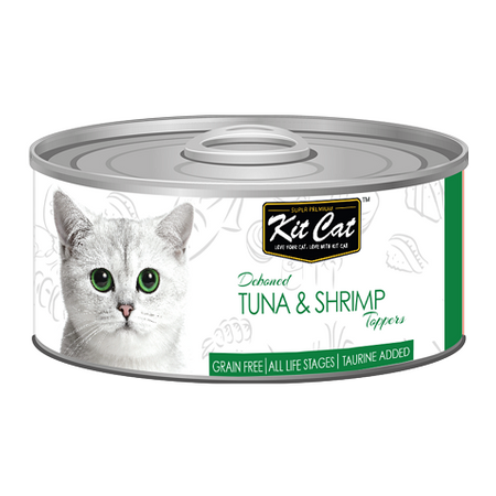 Kit Cat Deboned Tuna Shrimp 80g x 6 szt