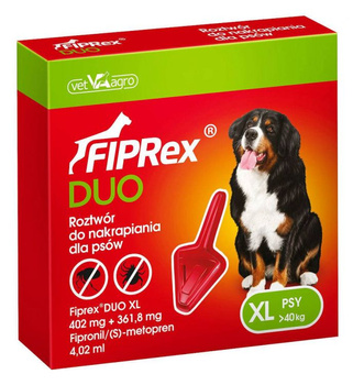 Fiprex Duo XL dla psów powyżej 40kg