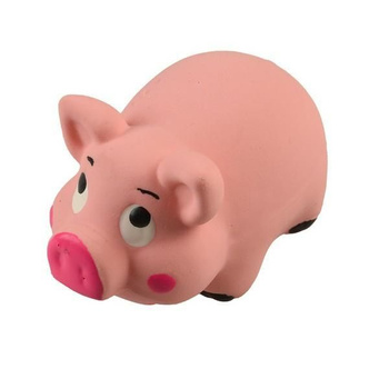 DUVO+ ZABAWKA LATEX ŚWINKA RÓŻOWA 6.5x3.8x4.6cm   13652