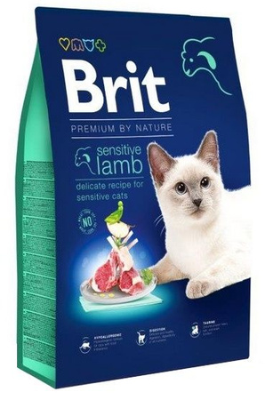 BRIT PREMIUM BY NATURE KOT 300g LAMB      SENSITIVE /10