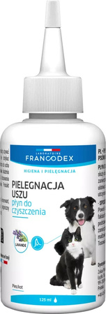 FRANCODEX PL Płyn do mycia uszu psów i kotów 125 ml