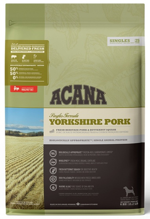 Acana Singles Yorkshire Pork 6kg