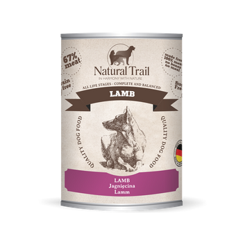 NATURAL TRAIL Dog 800g Lamb puszka