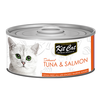 Kit Cat Deboned Tuna Salmon 80g x 6 szt