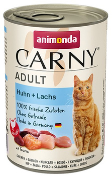 Animonda Carny Adult Kurczak + Łosoś puszka 400g