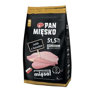 Pan Mięsko Karma indyk z bażantem chrupki S 3kg