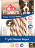 8in1 Przysmak FLAVOURS Triple Flavour Ropes