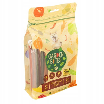 GARDEN BITES VEGAN TRIPLE STICKS "M"       15cm   12szt          3/36