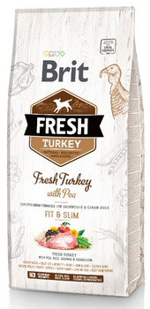 BRIT FRESH PIES 12kg FIT&SLIM TURKEY &  PEA