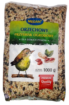 MEGAN 1kg OGRODOWY PRZYSMAK ORZECHOWY  /12