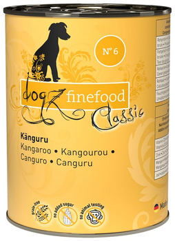 Dogz Finefood Classic N.06 Kangur puszka 400g