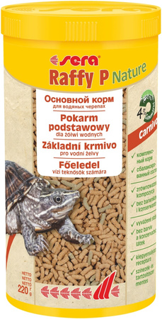 Raffy P Nature 1.000 ml, granulat - gady, pokarm podstawowy