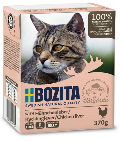 Bozita CiJ with Chicken Liver 370g /6     64915