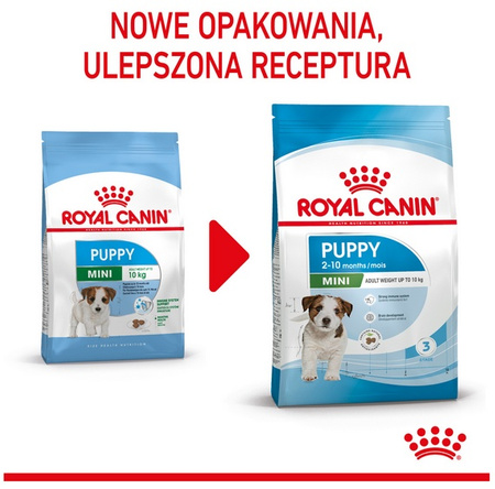 Royal Canin Mini Puppy karma sucha dla szczeniąt, od 2 do 10 miesiąca życia, ras małych 8kg