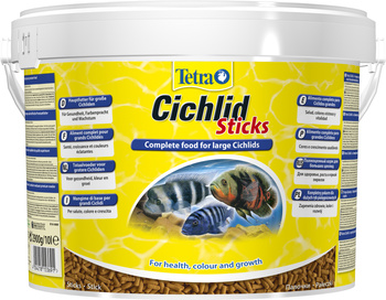 TETRA Cichlid Sticks 10 L - wiaderko, pokarm dla ryb pielęgnicowatych