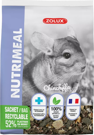 ZOLUX Mieszanka NUTRIMEAL 3 dla szynszyli 800 g