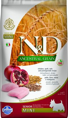 Farmina ND LG CHICKEN POMEGRANATE SENIOR MINI 2,5KG