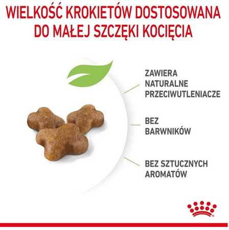 Royal Canin Kitten karma sucha dla kociąt od 4 do 12 miesiąca życia 2kg