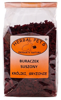 HERBAL PETS BURACZKI SUSZONE 125g /10           LOK.15