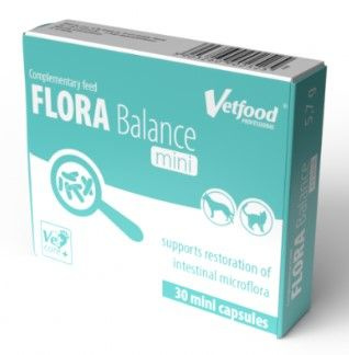 Vetfood Flora Balance Mini 30 kaps