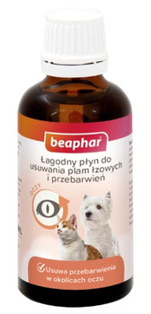 Beaphar Łagodny płyn do usuwania plam łzowych 50ml